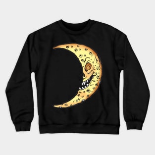 SICKLY MOON FACE Crewneck Sweatshirt